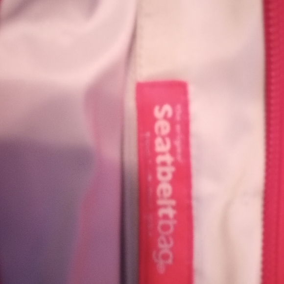 The Original Seatbelt Bag Red 15X11.5X4.5 - Picture 4 of 4